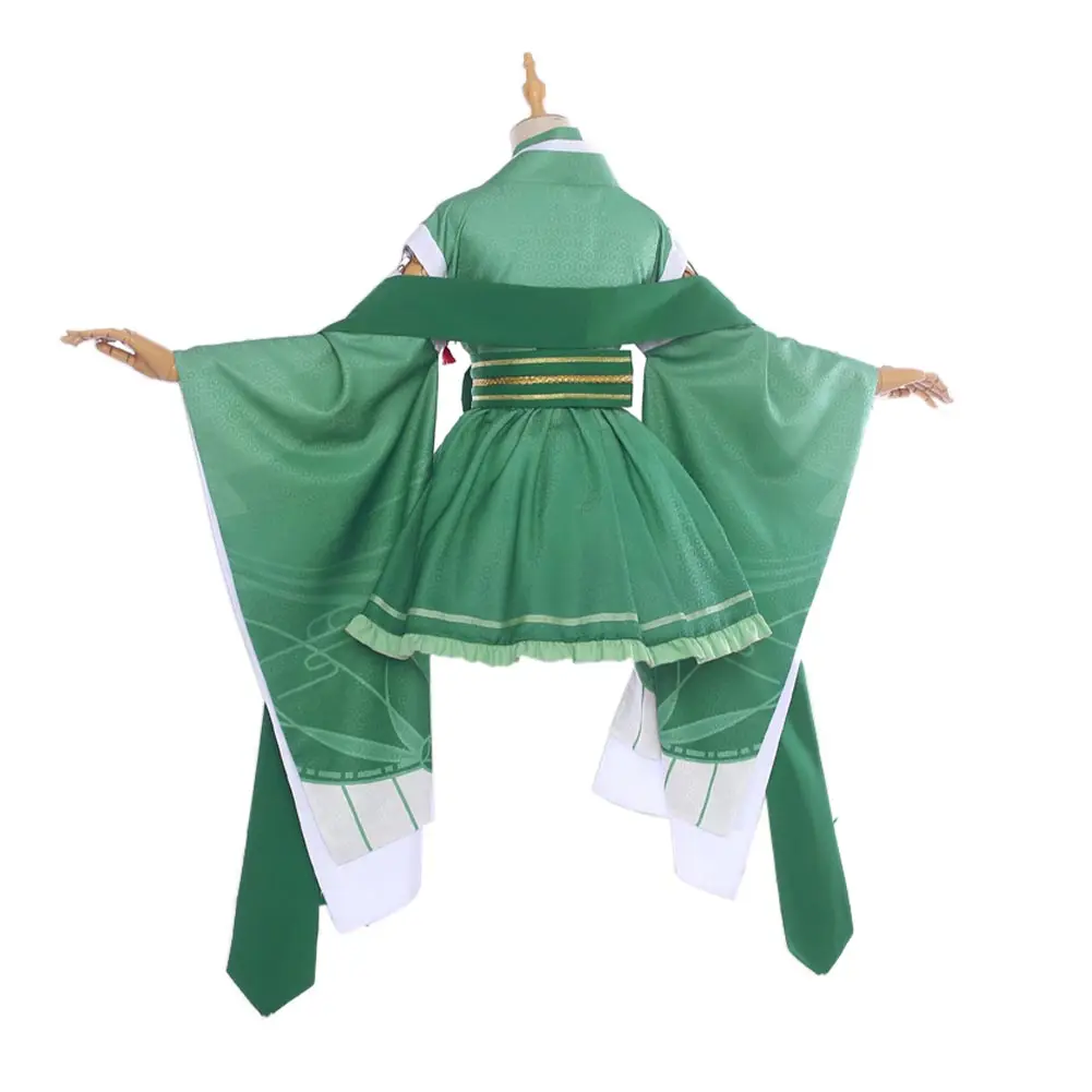 Moj Boku Ni Junak Univerzami Midoriya Izuku Cosplay Kostum Kimono Princesa Obleko Celoten Sklop Halloween Carnival