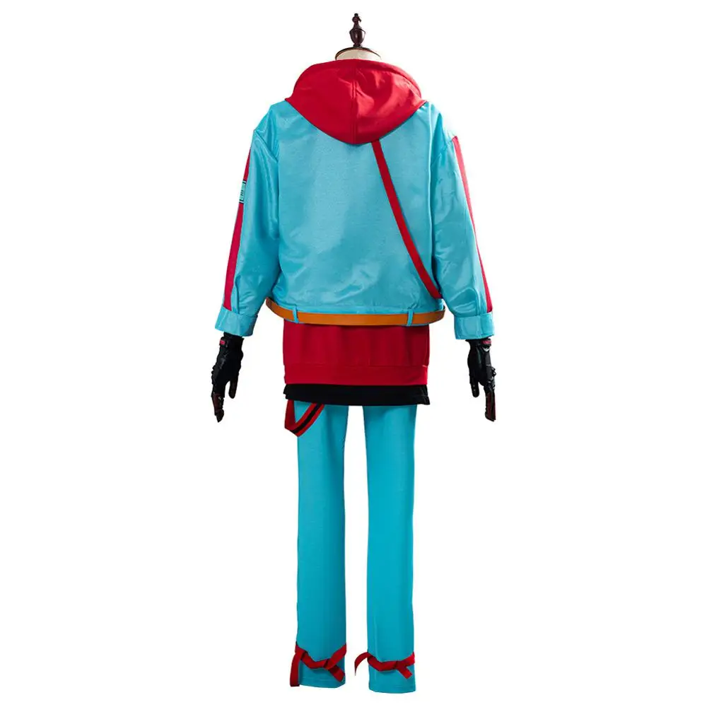 Paradoks Živo Sugasano Allen BAE Cosplay Kostum za Odrasle Hooded Suknjič Hlače Obleko Halloween Carnival Kostumi