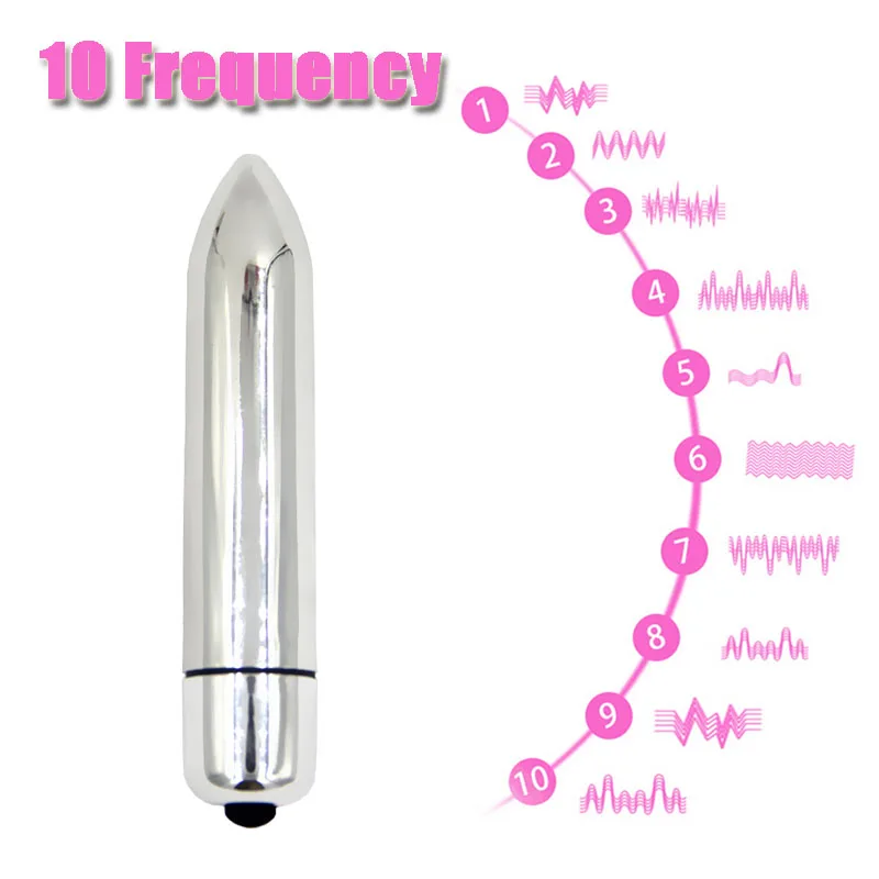 Sex Igrače za Ženske Močno 10 Frekvenca Mini Bullet Vibrator za Klitoris in G-spot Stimulator Dildo, Vibrator Massager Seks Izdelka