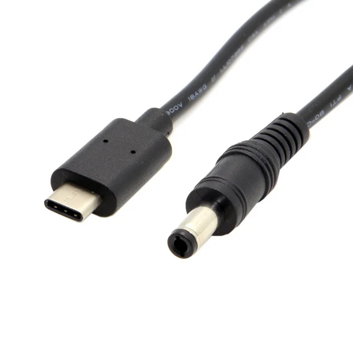 20 cm USB 3.1 Vrste C, USB-C, DC 5.5 2,5 mm Vtič Razširitev Polnjenje Kabel za Apple Nov Prenosnik