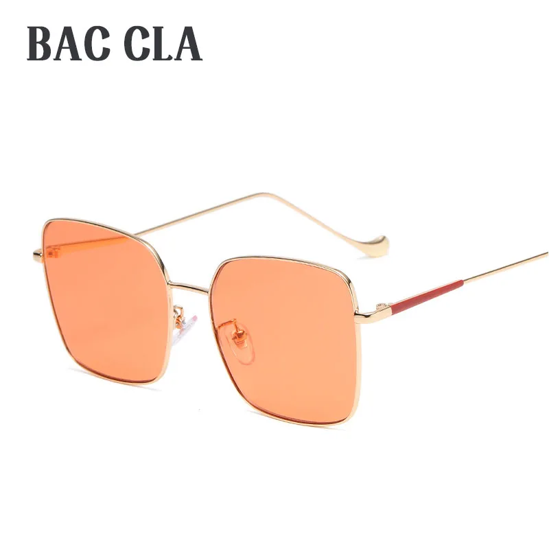 BAC CLA Kvadratnih Ocean Kos sončna Očala Kovinski Moški Trend 2020 Dame sončna Očala Uv400 Ogledalo Nezakonitih Visoke Kakovosti