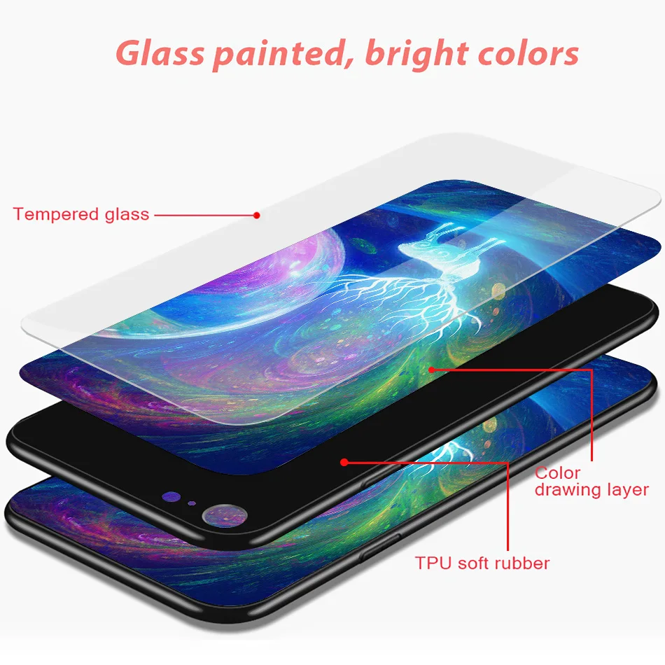 Sika Jelena Bambi Stekla Primerih Za Apple iPhone 12 11 Pro Max SE 2020 XR XS X 7 8 6 6S Plus Kaljeno Telefon Coque Lupini