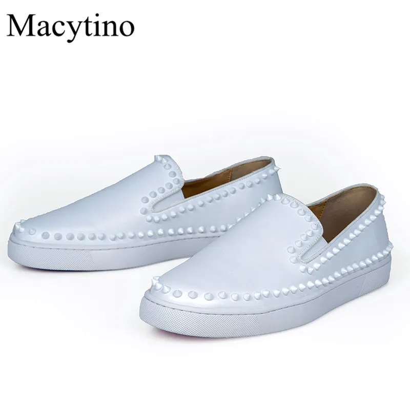 Povečalo platformo belo usnje moške formalno banket čevlji zakovice obleko čevlje velikih 46 elastični trak enotni čevlji