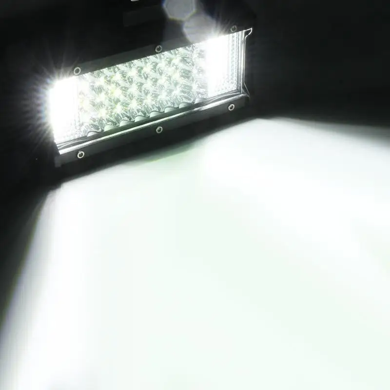 Avto Delo Luči 7 Palčni 180W Štiri-vrstica LED delovna Lučka-novo Super Svetla Dvojno Urok Mešano Svetlobo Offroad Tovornjak Smerniki Accessorie