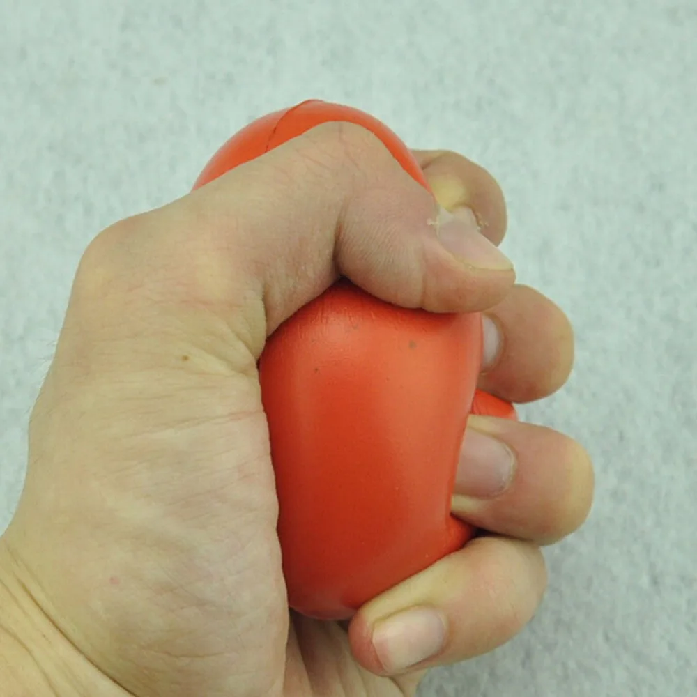 1pc Srčkan Elastične Gume za Oprostitev Stres Žogo Srca v Obliki Uveljavljanje Oprostitev Stres Stisnite Mehko Peno Žogo