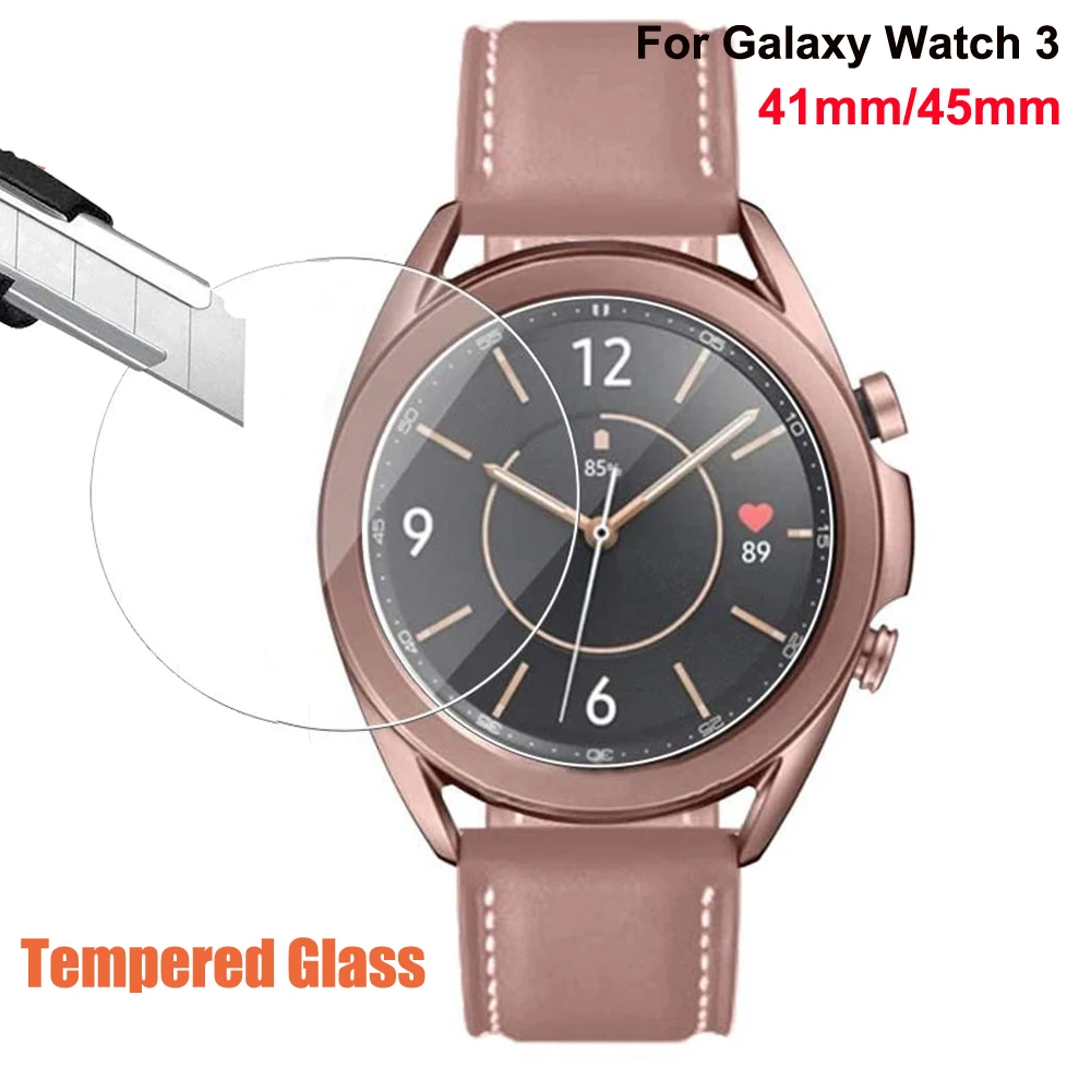 5PCS ForSamsung Galaxy Watch 3 45mm/41mmFor Xiaomi Huami Amazfit Krajnik / Krajnik Lite Kaljeno Steklo Zaslona Zaščitno folijo Stražar