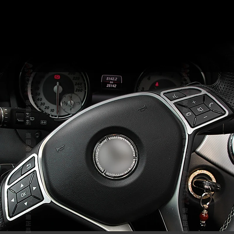 Primerna za Mercedes-Benz E-Razred Volan Okrasni Obroč GLK GLA Cla Notranje Spremembe