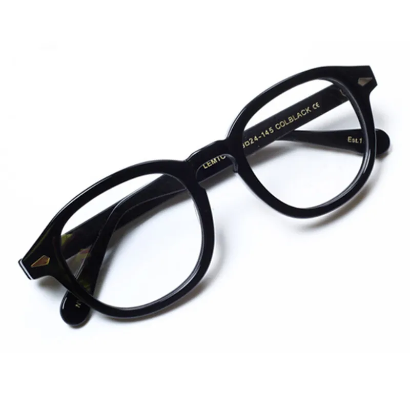 Vintage Črna Polna Rim Eyeglass Okvirji Kratkovidnost Rx lahko Očala Majhne, Srednje Velikih velikosti 3 Nove blagovne Znamke vrhunske Kakovosti