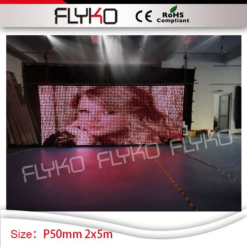 P50mm najboljše opredelitev vroče velikost nove inovacije video zavese 7 m*17ft fazi zaprtih decoratioin