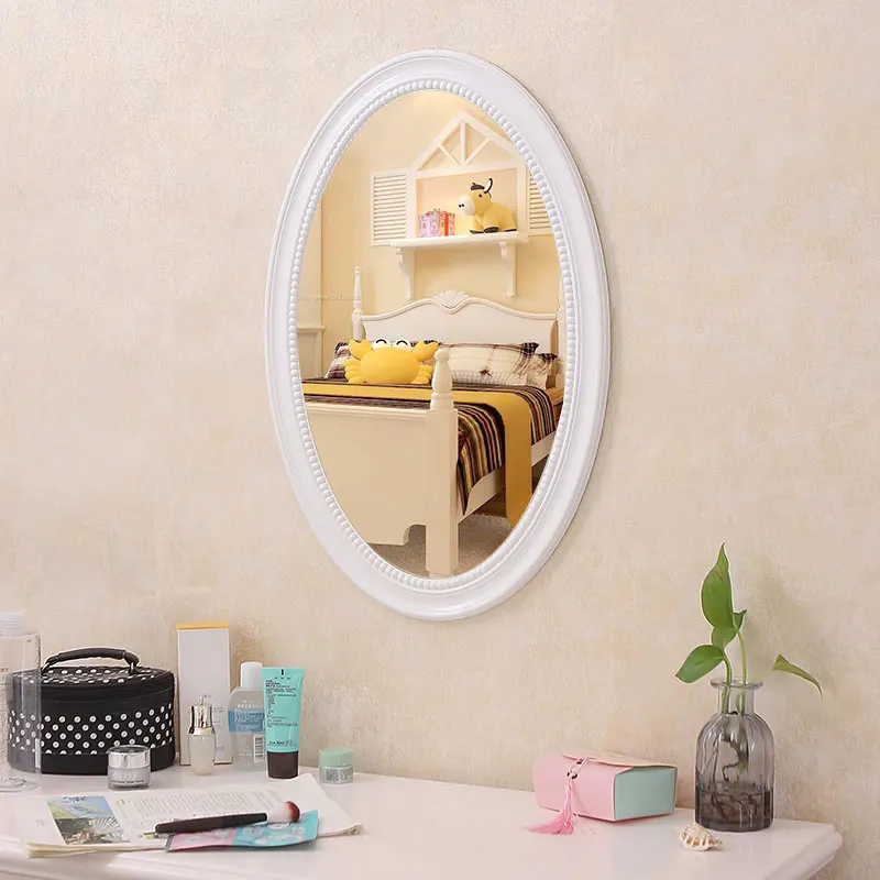 Evropski kopalnica neto rdeče ogledalo steni visi spalnica toaletno mizico kozmetični salon posteljo, ogledalo WF910936