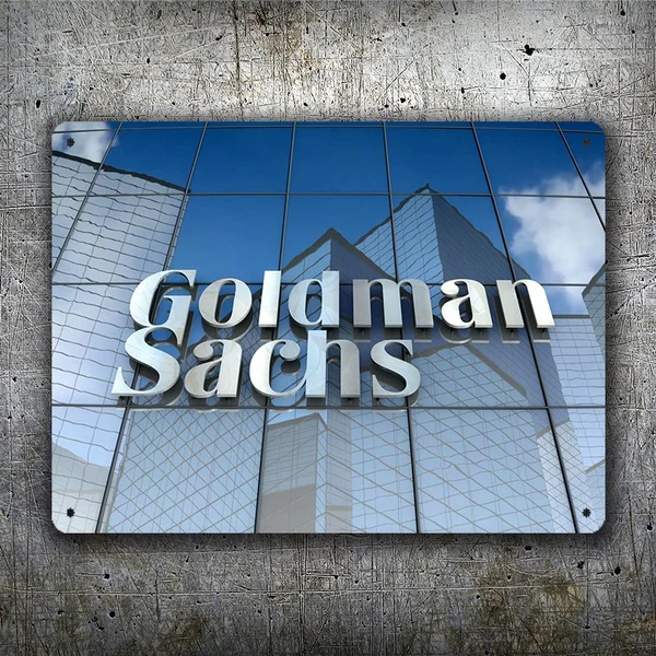 Goldman Sachs Letnik Tin Kovinski Znak 30x40cm Pop Dekor Doma Bar Pub Človek Nostalgija Oglas, Plakat, Umetnosti Steno