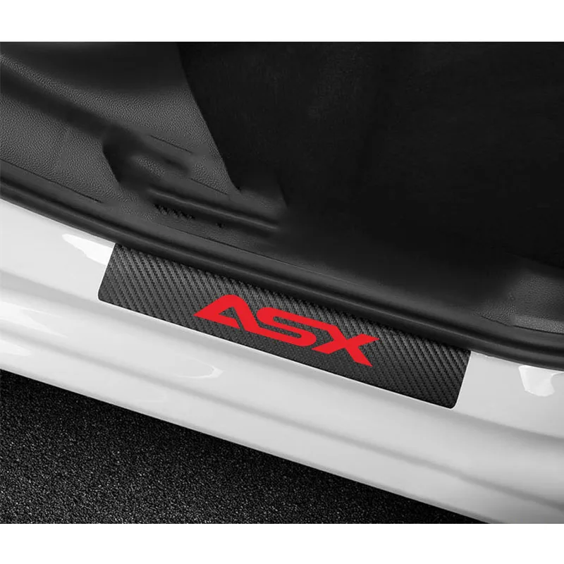 Avto Nalepke Tuning Produt Za Mitsubishi ASX Ogljikovih Vlaken Vrata Polico Dekoracijo Nalepke Za Avto Dodatki Notranjost