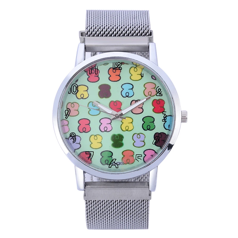 Zegarek damski New Visoke kakovosti DQG Quartz ženske ure Reloj Mujer Moda ColourLeather Medved Izbiranje Priložnostne obleko watch часы