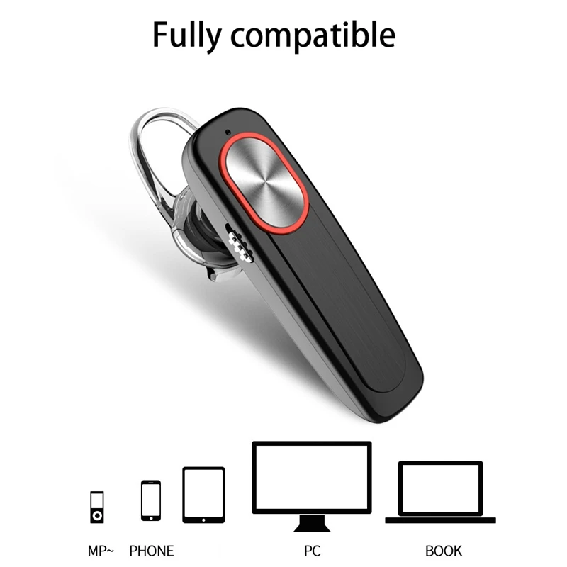 Mini Bluetooth Slušalka Bluetooth 4.1 prostoročne Slušalke Brezžične Slušalke slušalke Slušalka za iPhone Xiaomi