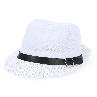 LNPBD 2017 vroče prodaje moški sunbonnet poletje očesa fedoras strawhat skp moški dihanje poletni klobuk