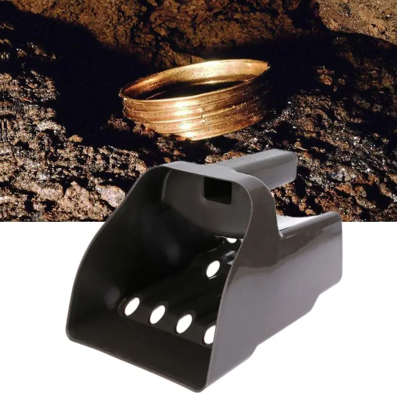 Pesek Zajemalka za Odkrivanje Kovin Zaklad Lov Sifter Plaži Lopato Zlato Rudarstvo 19QB