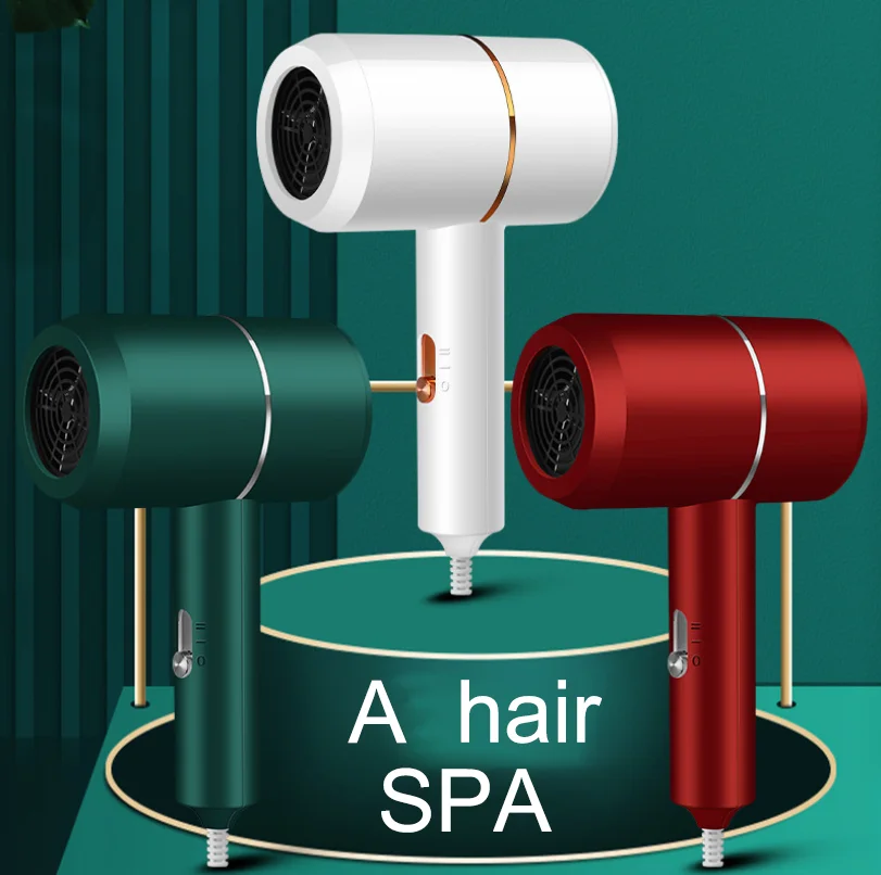Negativni ion hair spa močne aluminijaste zlitine električni sušilnik spafor doma potovanja hair spa profesion hair spa