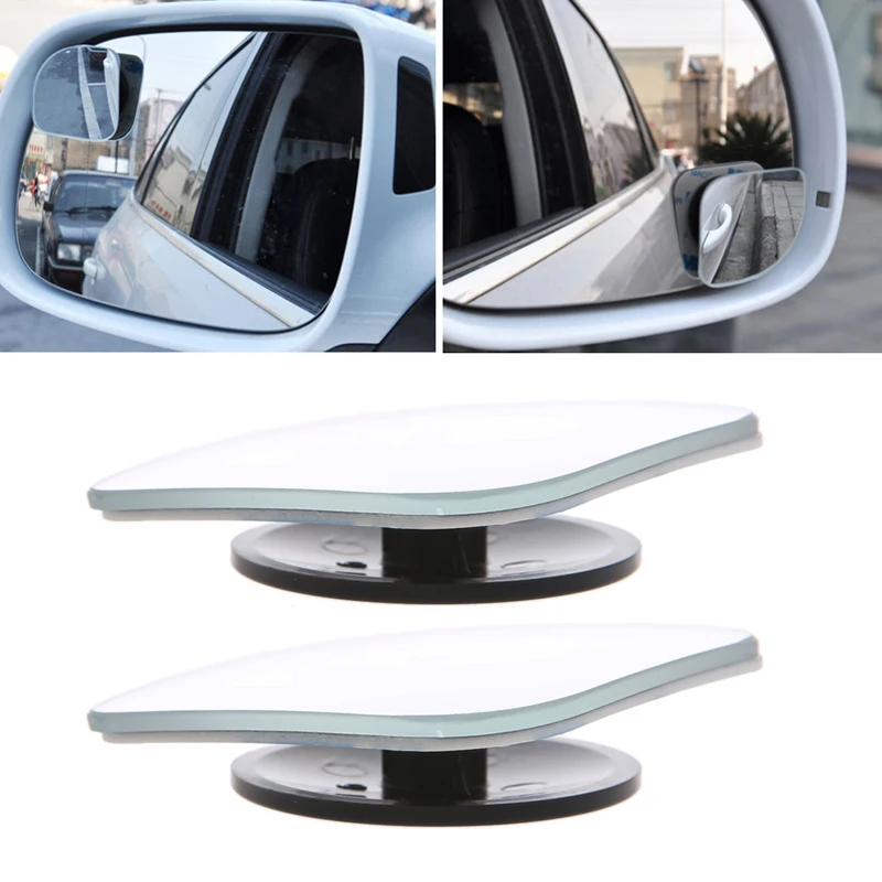Avto Rearview Mirror Varnost Blind Spot Ogledalo 360-Stopinjski Nastavljiv Širokokotni -M25