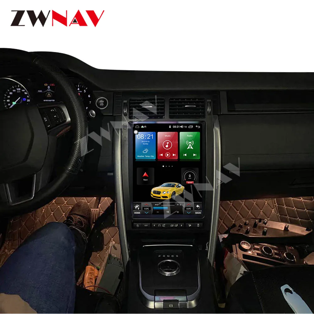 Android 10 128GB DSP Carplay IPS Tesla Zaslon Za Land Rover Discovery-2019 Avto GPS Navigacija Radio, DVD Predvajalnik Večpredstavnostnih