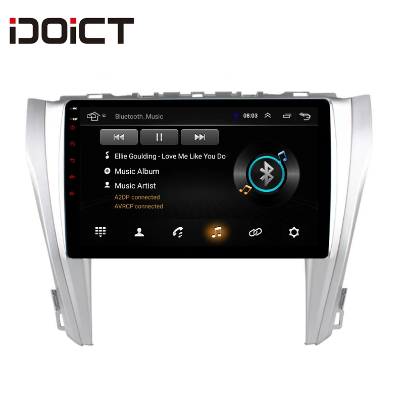 IDOICT Android 9.1 Avto DVD Predvajalnik, GPS Navigacija Multimedia Za Toyota Camry-2017 radio avtomobilski stereo sistem WIFI, BT