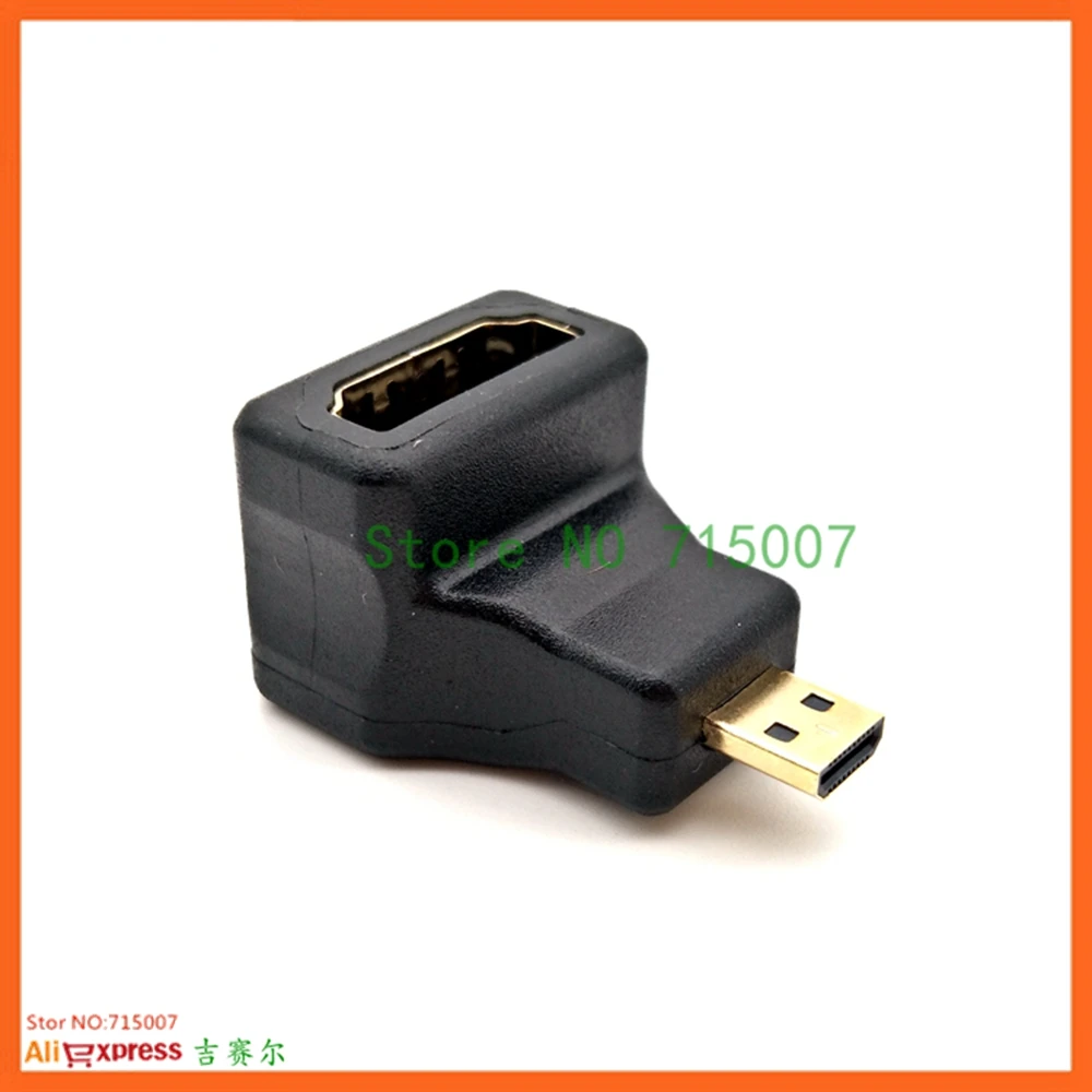 Micro HDMI na HDMI Pretvornik Adapter Mikro Tip D Moški Tip A Ženski Konektor Za TV LCD HDTV
