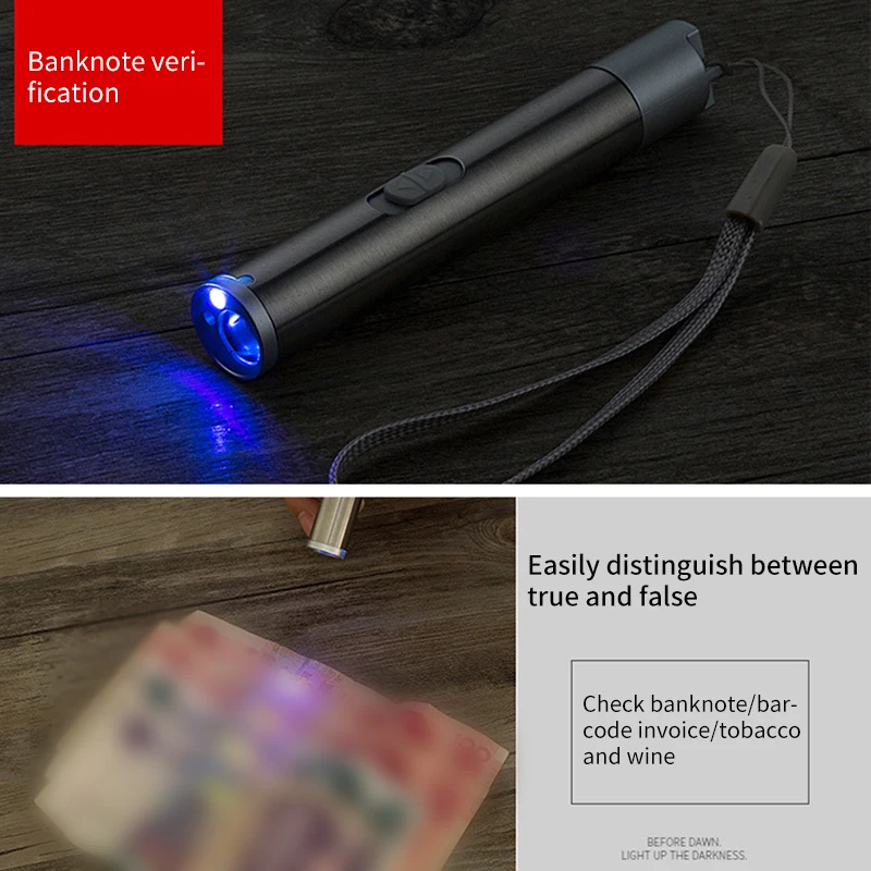Kampiranje na prostem Lučka Mini Rdeč Laserski Kazalec USB za Polnjenje 3 V 1 Laserski kazalnik Svetilka Pet Usposabljanje Orodje, LED Bliskavica