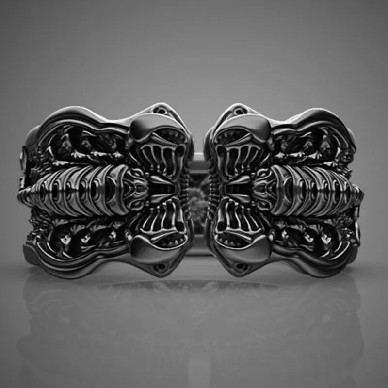 Unique Creative Punk Totem Retro Ring Totem Scorpion Ring Men's Ring