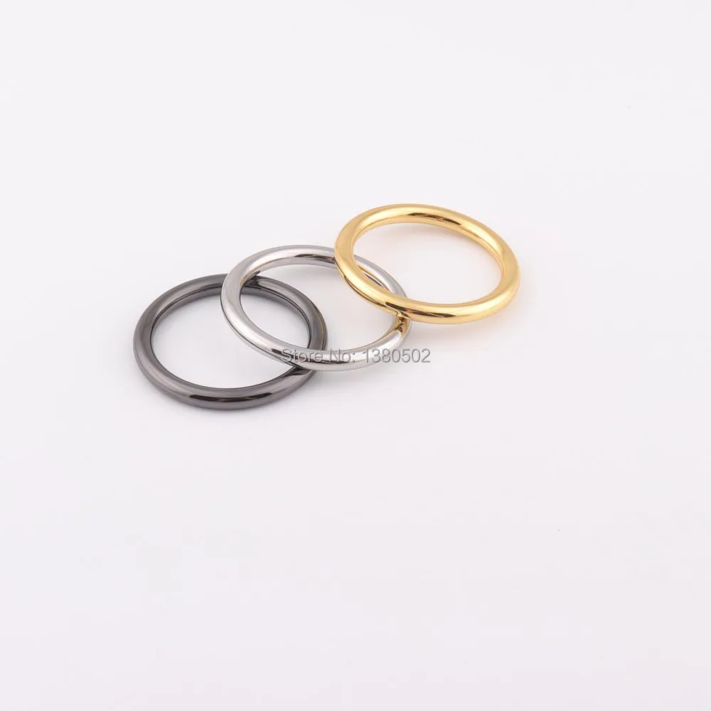 10pcs/veliko 25 mm, notranje vrh kakovostne kovine O Ring vrečko pasu oblačilo zaponke