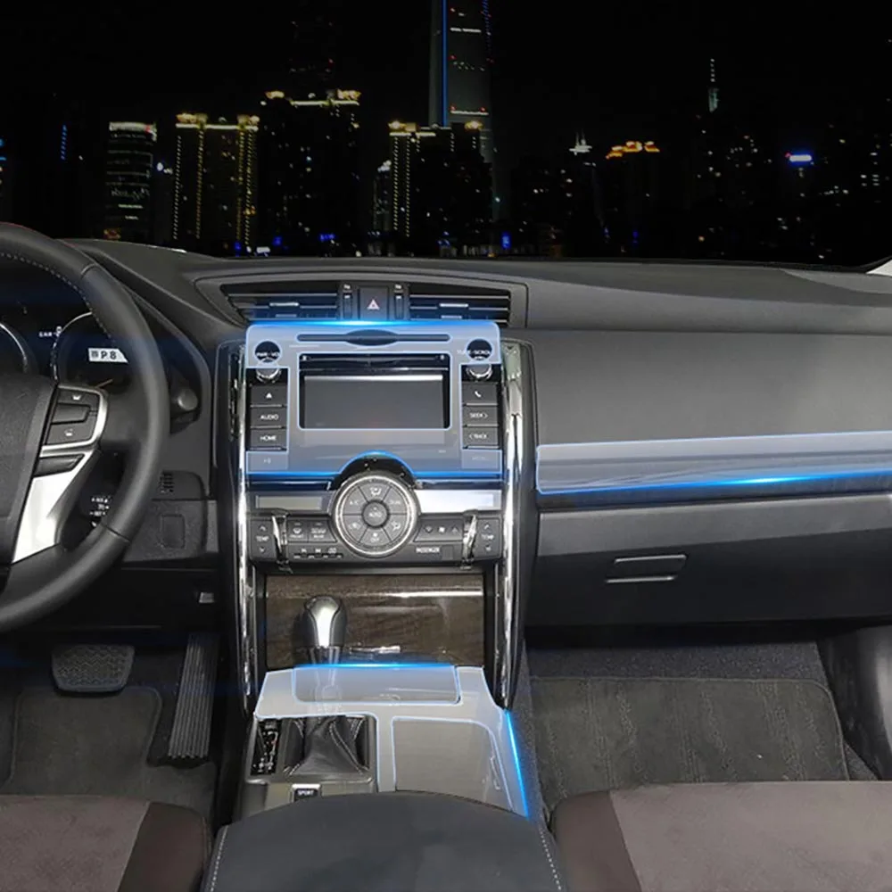 Avto-Styling Nov Avto Notranje Trim nadzorni Plošči Jasno Barva Zaščitni Film Nalepke za Toyota Reiz