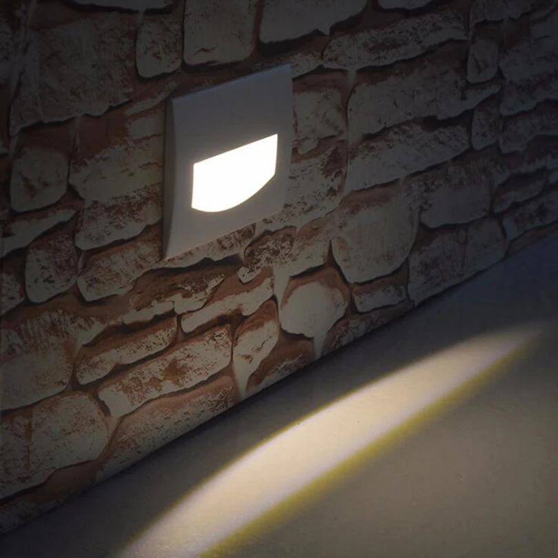 Vodotesen IP65 LED Wall Žarnic 3W, 5W LED Vgradne Stenske luči Kotu Svetlobe za Tla Korake od Koridorja Pot Krova Vrt Razsvetljavo