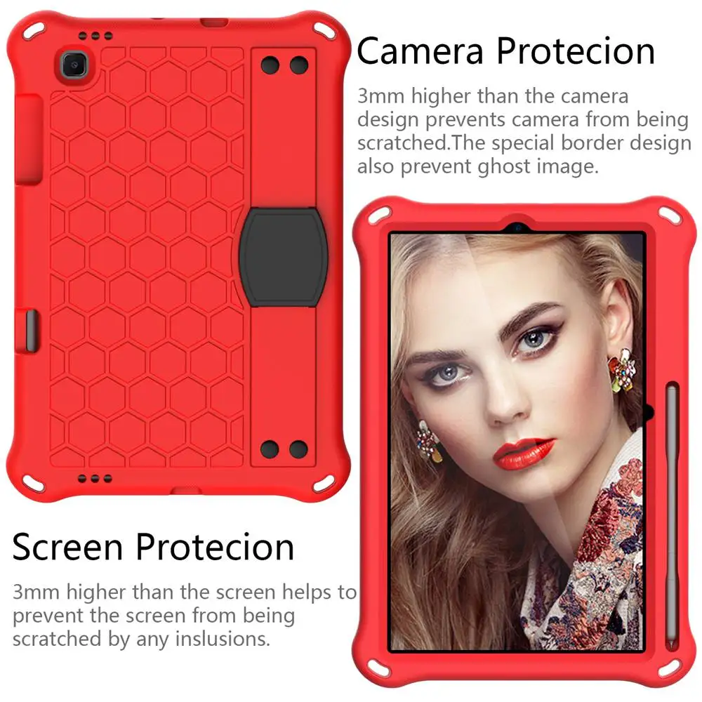 Zaščitna Tablet Kritje velja za Samsung Galaxy Tab S6 Lite 10.4 P610 P615 2020 Težka EVA Shockproof Primeru s Traku Ročaj