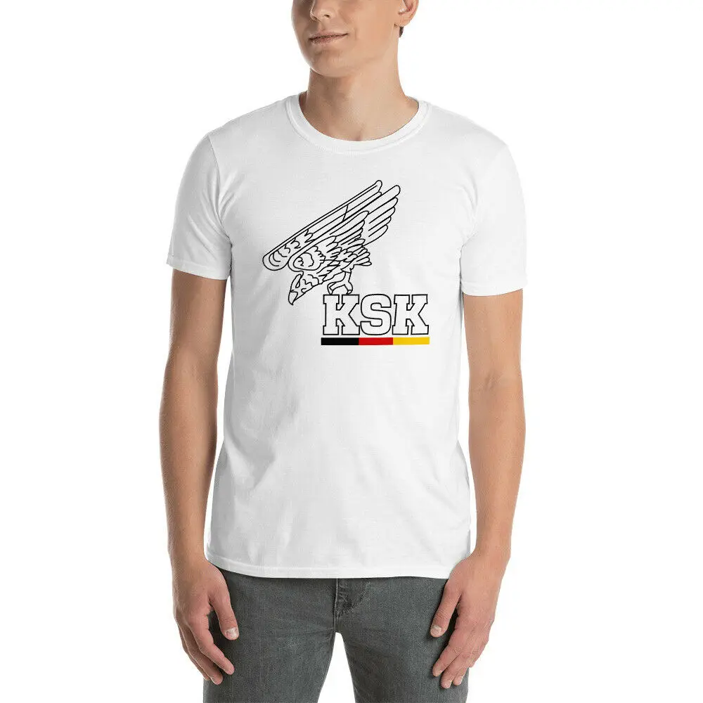 Nemški Specialnih Sil NATA KSK Unisex T-Shirt Evropskih vojaških enot Moški T-Shirt
