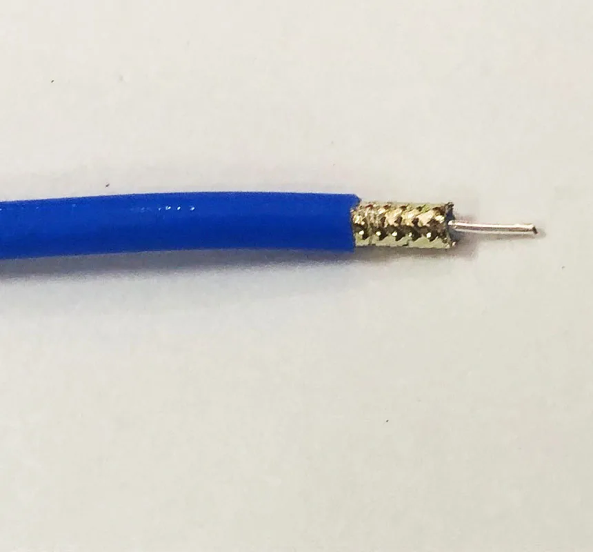 RF Koaksialni kabel RG405 Semi-Prilagodljiv Žice, Antene RG405 086 Kabel 10m 30ft 50ohm