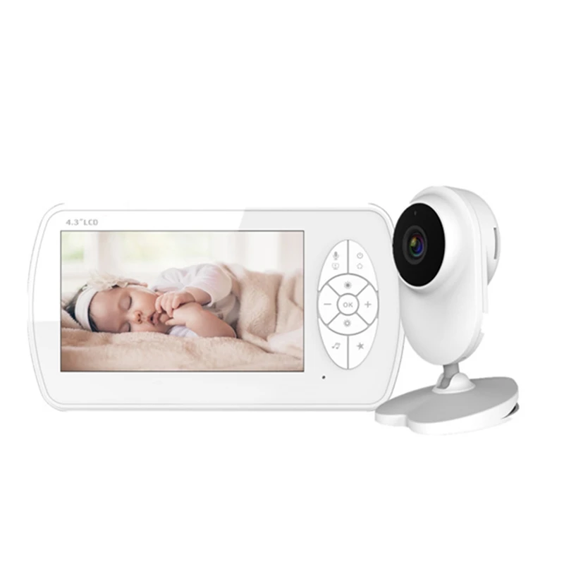 Baby Monitor za Brezžični Varnostne Kamere 4.3 Palčni Sn Baby Monitor s 1080P Kamera za Dojenčke Starejše
