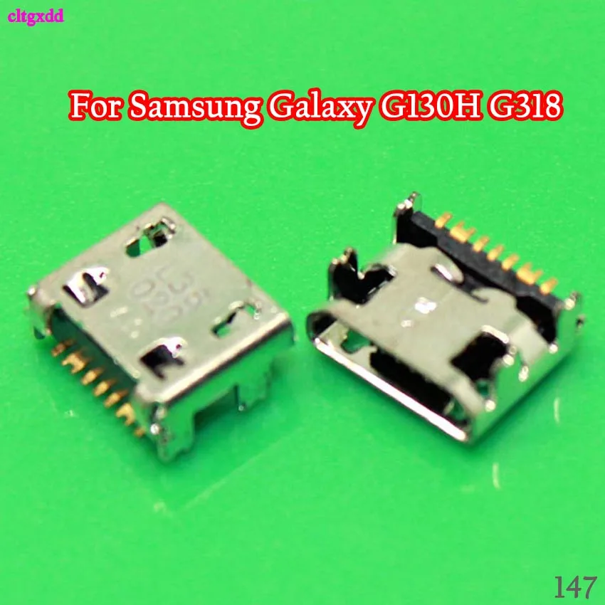 10PCS Za Samsung Galaxy Ace 4 Duo G130H G318 G310HN G313F G313H G313HD G313HN G313HU USB Charge Jack Polnjenja Priključek