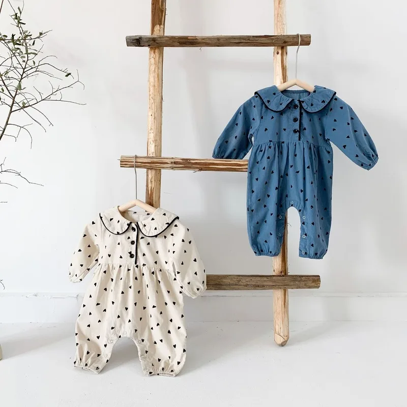 2021 korejski baby velvet romper pajac otroška oblačila baby leotard dolgo otroška oblačila baby dekle romper poletje