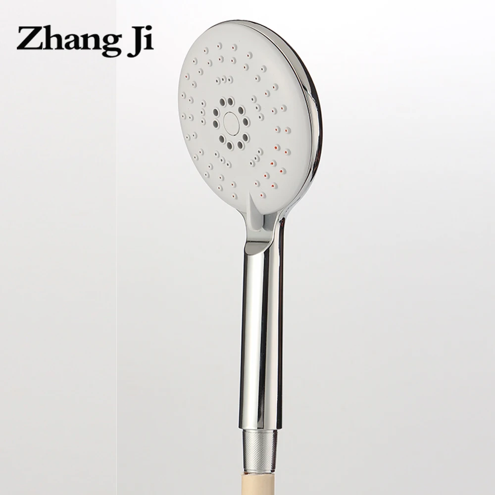 Zhang Ji 5 Načini Anti-Blocking Showerhead Kopalnica Tuš Filter Chromeplate Ročni Tuš Glavo Brezplačna Dostava