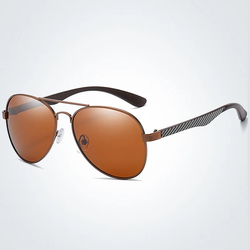 Klasičen Moški Polarizirana sončna Očala blagovne Znamke Design Ženske Kovinski Vožnjo sončna Očala Moški Premaz Sunglass UV400 Odtenki Oculos de sol