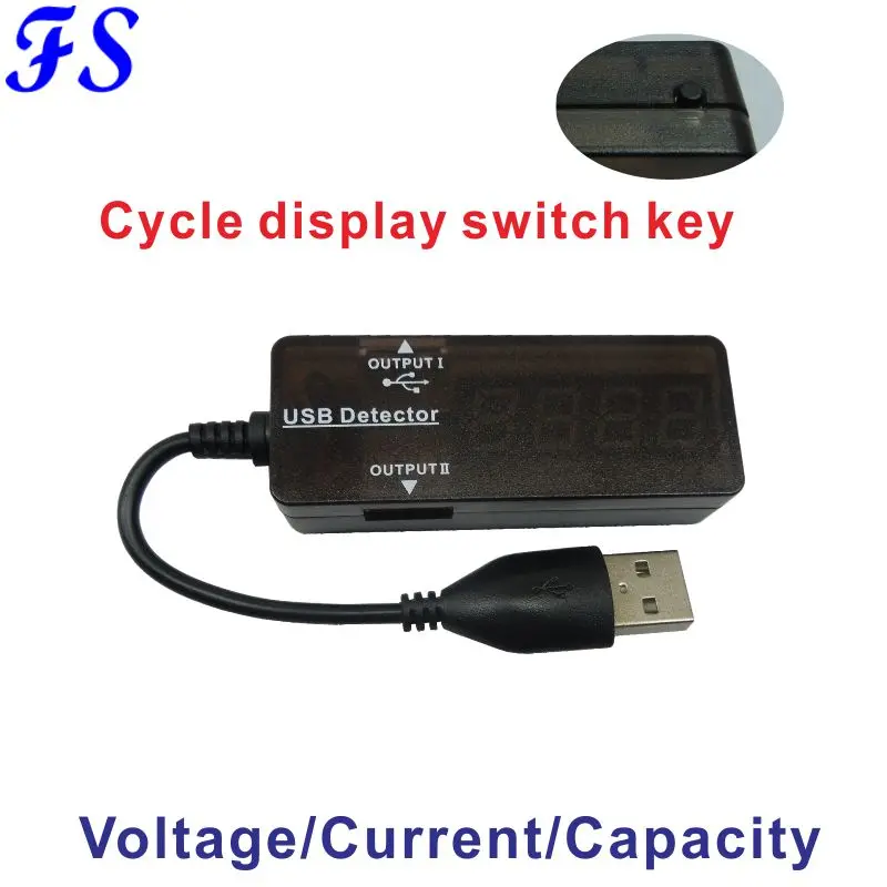 YB26 USB Detektor Napetosti Tester Amper Meter Zmogljivost Baterije Zaslon LED Digitalni ENOSMERNI tok Volt Meter USB Kazalnik QC 2.0