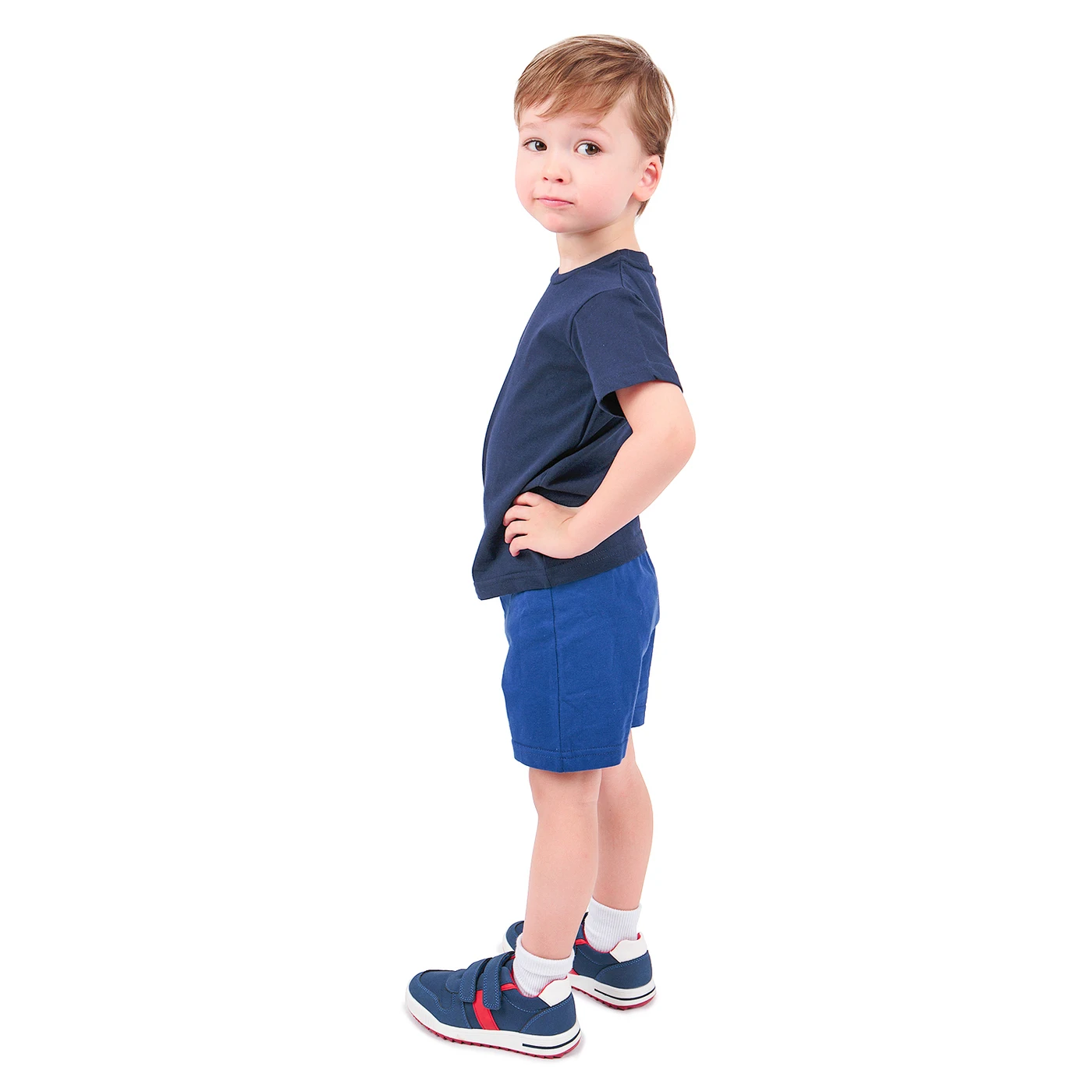 Vodja otroci T-shirt (2 pack), (temno modra/multi-barvne), velikost 104