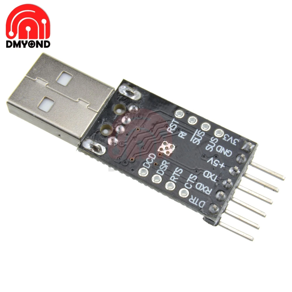 USB Brezžični Sprejemnik, 6Pin CP2102 USB 2.0 na TTL UART Modul ZA ARDUINO Serial Converter Odbor STC Zamenjajte FT232 3.3 V