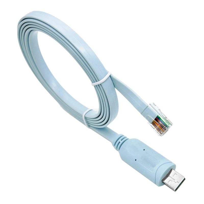 USB, RJ45 Konzole Kabla 6 m FTDI Windows 8, 7, Vista, MAC os, Linux RS232