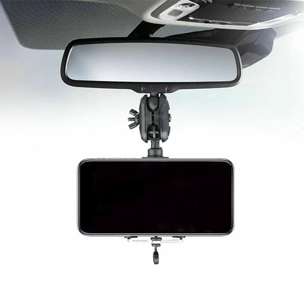 Auto Avto Rearview Mirror Razširitev Nosilec za Mobilni Telefon, Držalo Univerzalno Spremenjen Multi-funkcijo Nosilec za Pribor