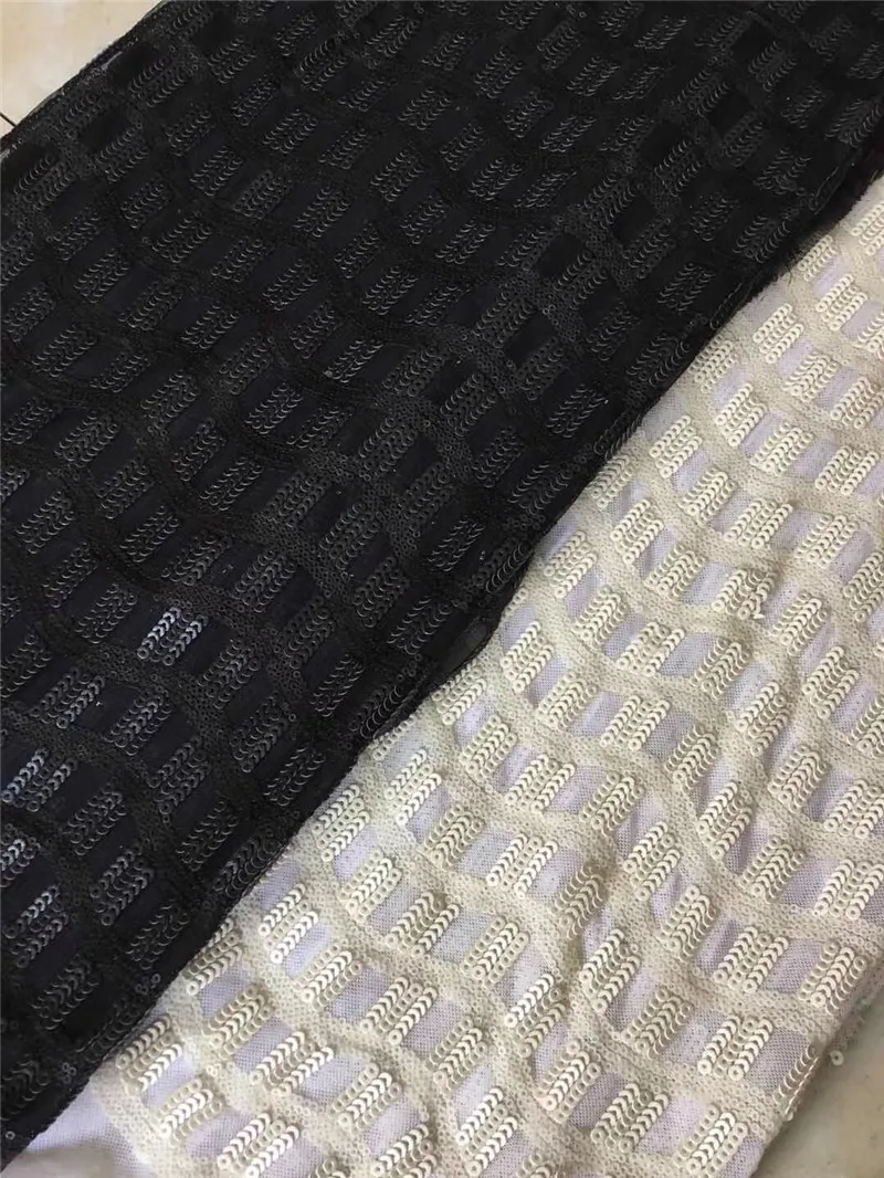 Visoka kakovost BZL-11265 afriške francoski čipke tkanine z bleščicami afriške til tkanine, čipke s pu usnje