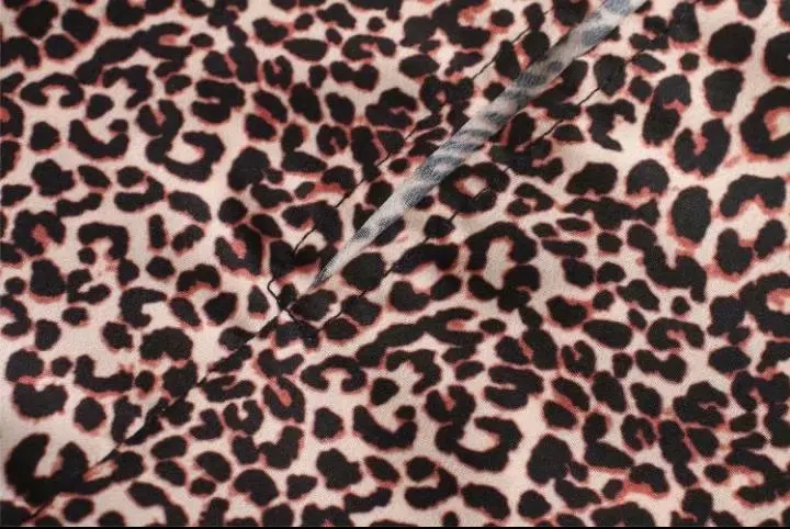 2020 Pomlad Poletje Novi Grand Prix Leopard Tiskanja zaraing-slog za ženske obleke sheining vadiming žensko obleko letnik seksi XDN9289