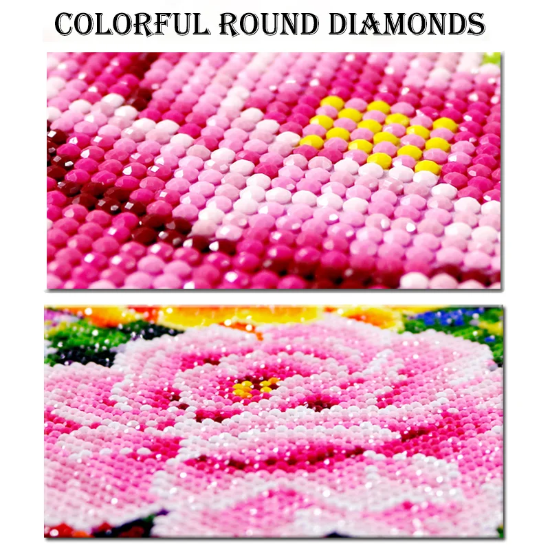 5D DIY Diamond slikarstvo Navzkrižno šiv ribe lepoto dekle Polno Kvadratnih Diamond vezenje Krog Diamond mozaik Anime hoem dekor