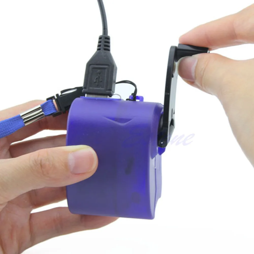 Dinamo Strani Ročice Generator USB mobilni telefon v Sili Polnilec Za PDA MP3 Za Samsung