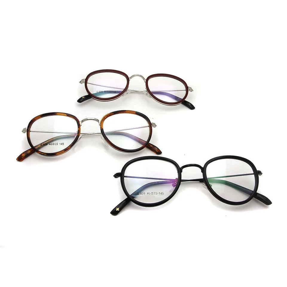 Modni Očala Ženske Očala Okvir Letnik Optičnih Očal Okvir Moških Retro Okrogle Očala Demo Objektiv Geek Lentes Mujer