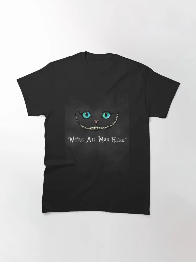 Mačka Cheshire Smešno T Shirt Formalno Pomlad Jesen Fitnes Smešno Oblikovanje Tee Shirt Ulične Majica