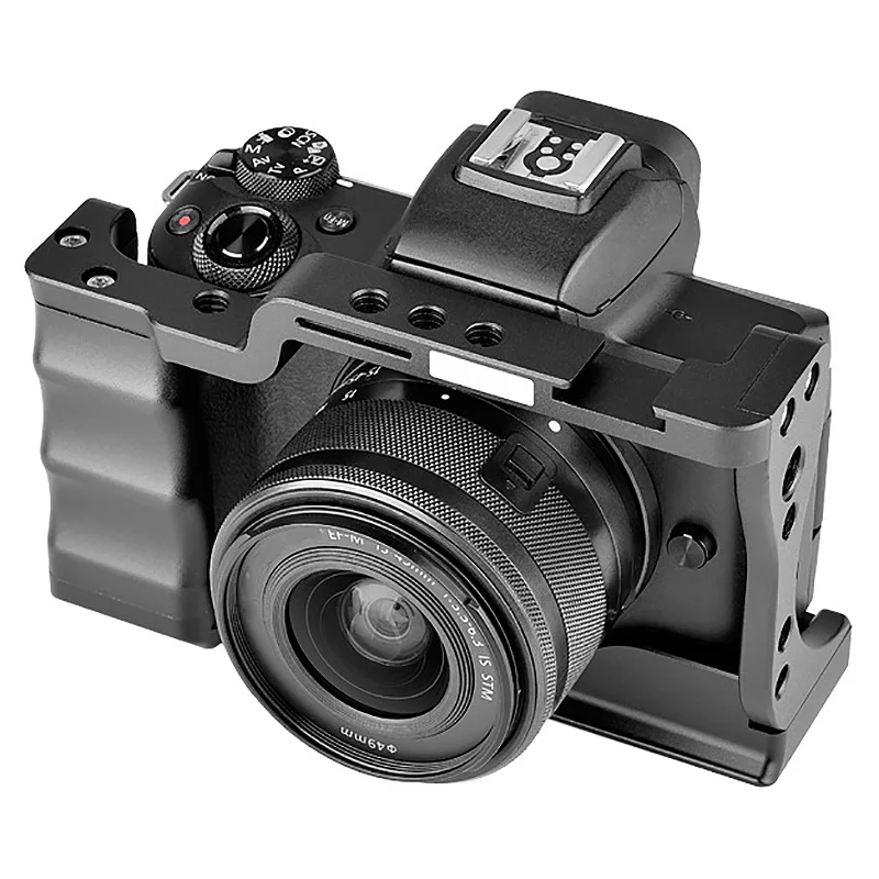 Fotoaparat Zajec Kletko za Canon M50 z Bliskavico Kamere Zajec Kletko SLR Fotoaparat Kit